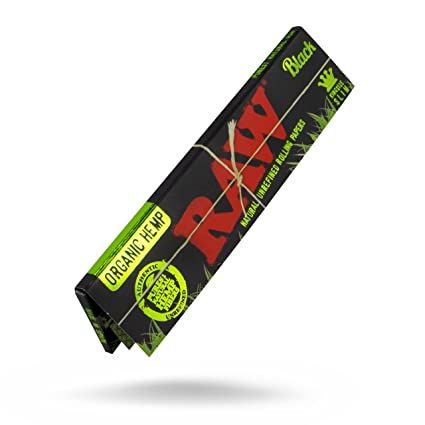 71owvamayel._sx425.jpg RAW King Size Black Organic Hemp Slim - Caixa Completa (50 Livros)