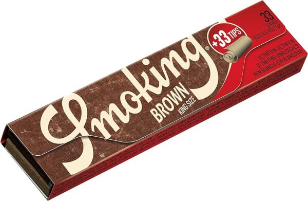 81wTIsGCtoL._AC_UF894_1000_QL80.jpg Smoking King Size Brown + Tips - Unidade