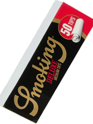 Filtros Smoking Deluxe Tips c/50 - Caixa Completa (50 blocos)