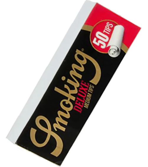 Filtros Smoking Deluxe Tips c/50 - Unidade