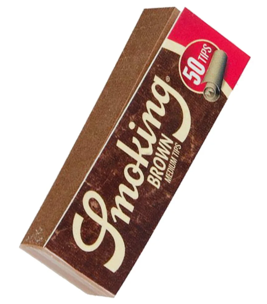Filtros Smoking Brown Tips c/50 - Unidade