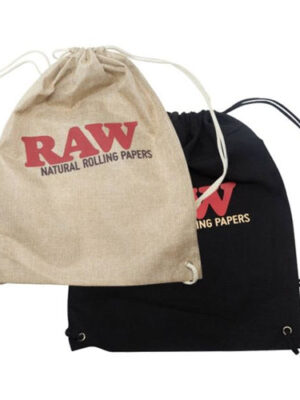 Drawstring.jpg Saco RAW Drawstring (Serrapilheira) - Castanho/Bege