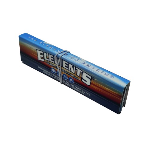 Elements-King-Size-Ultra-Thin-Rice-Papers.jpg Elements King Size Slim Connoisseur - Caixa Completa (24 Livros)