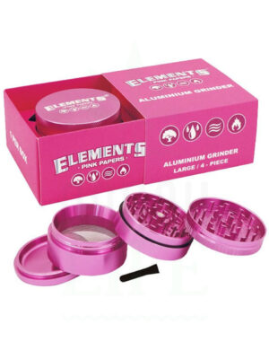 Grinder Metálico Elements Pink
