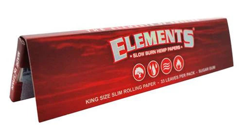 ElementsKingSizeSlimRed1.jpg Elements King Size Slim Red - Unidade