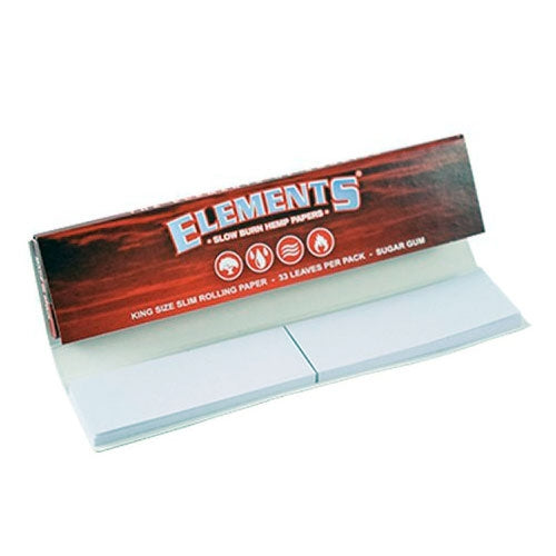 ElementsRedConnoisseur2.jpg Elements King Size Slim Red Connoisseur - Unidade