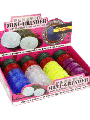 GrinderPlasticoWildFirecaixa.jpg Mini Grinder Plástico WildFire - Amarelo