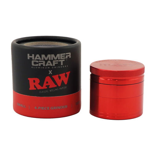 Grinder Hammercraft X RAW Vermelho - 55mm