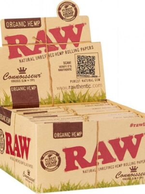 IMG-20241116_121654_999.jpg RAW King Size Classic Hemp Connoisseur - Caixa Completa (24 Livros)
