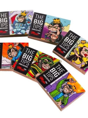 Filtros Monkey King Big Tips - Caixa (30 unidades)