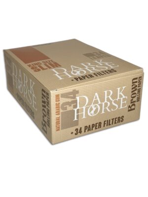MortalhasDarkHorseBrownKingSize_tipscaixa.jpg Mortalhas Dark Horse King Size Brown + Tips - Caixa Completa (24 Livros)
