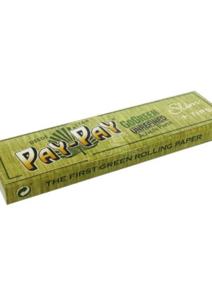 MortalhasPayPayGoGreen_tipsunidade2.jpg Mortalhas Pay-Pay King Size GoGreen + tips - Caixa Completa (24 Livros)