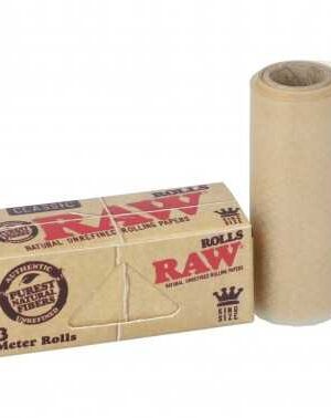 RAW11668D_RawRolloClassicKingSize3M_Unid.jpg Rolos RAW King Size Classic Slim 3 metros - Caixa Completa (12 rolos)