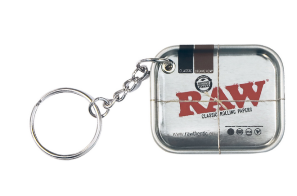 RAW14667U_RawLlaveroBandejaMetal.png Porta-Chaves RAW Mini Silver Tray