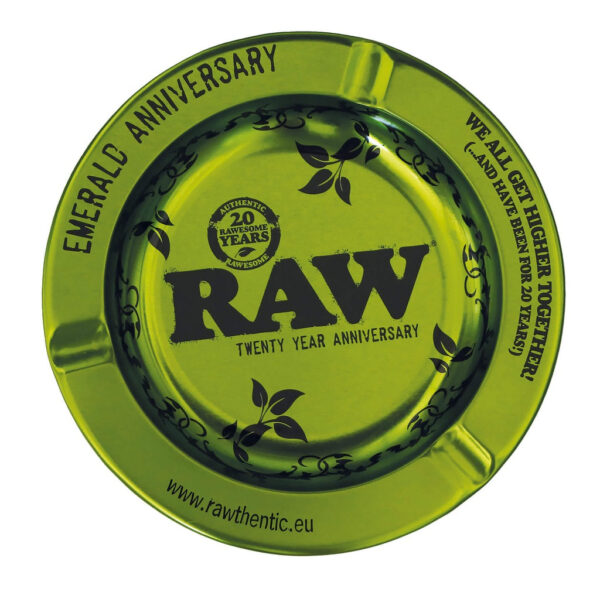 RAW14723U_RawCeniceroEmerald.jpg Cinzeiro RAW Emerald Metálico