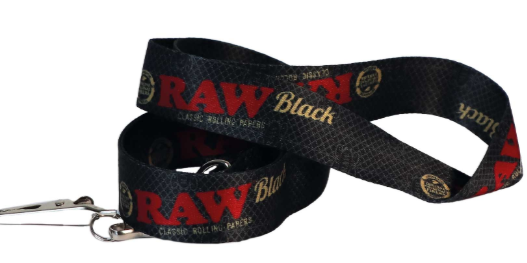 RAW14730U_RawBlackLanyard.png RAW Black Lanyard (Fita Porta-chaves)
