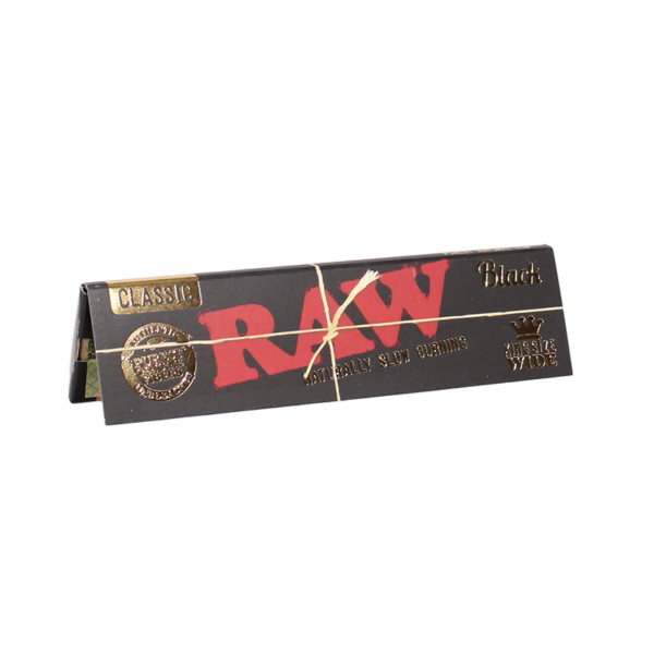 RAWBLACKKSWIDE_02-14-23.png RAW King Size Black Slim - Unidade