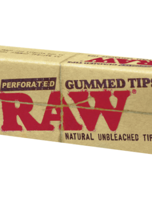 Filtros RAW Gummed Tips - Caixa Completa (24 blocos)