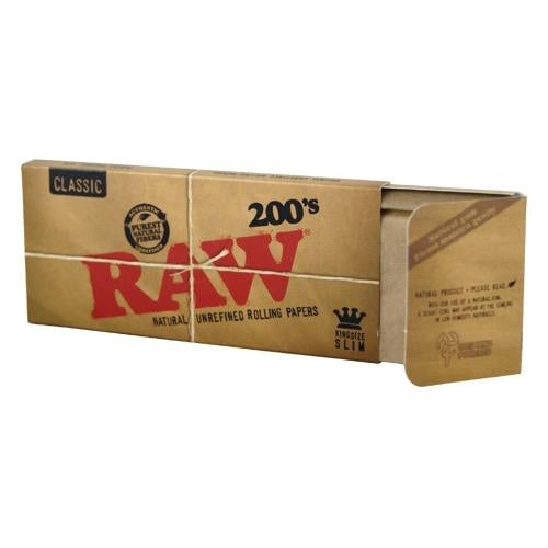 RAW King Size Classic Slim 200's - Unidade