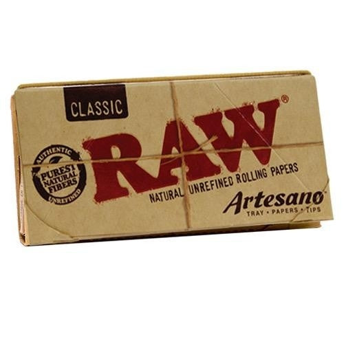 RAWRollingPapersClassicKingSizeSlimArtesanoDisplay.jpg RAW King Size Artesano - Unidade