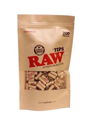 Filtros RAW Pré-Rolled com 200