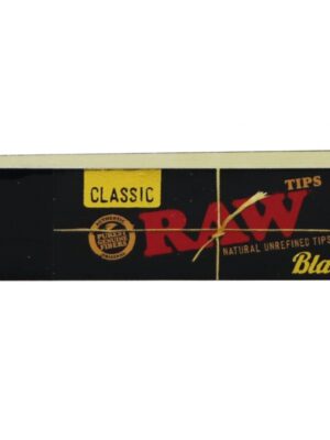 Filtros RAW Black Tips - Caixa Completa (50 blocos)