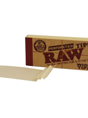 FIltros RAW Wide Tips - Caixa Completa (50 blocos)