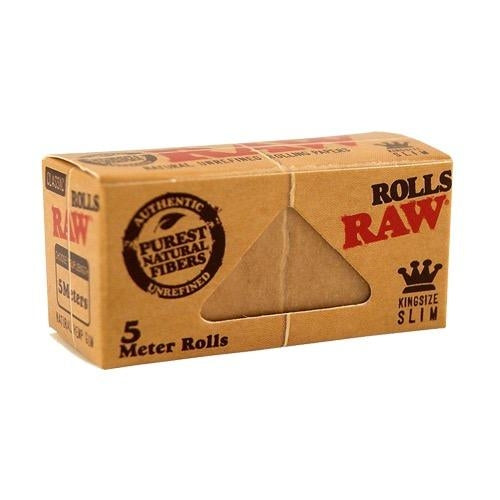 RolosRAWKingSizeSlim5munidade.jpg Rolos RAW King Size Classic Slim 5 metros - Unidade