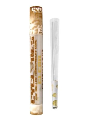 cyclones-transparent-cones-white-chocolate-kosmic-kitchen.jpg Cone Cyclone Clear White Chocolate (Chocolate Branco)