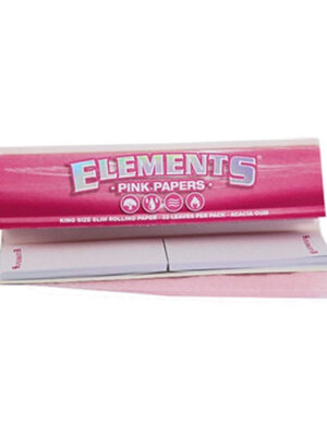 elementspinkconnoisseuruni.jpg Elements King Size Pink Connoisseur - Caixa Completa (24 Livros)