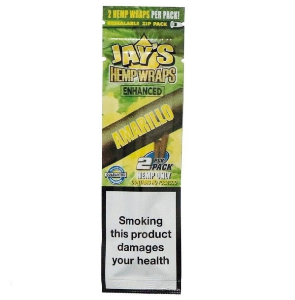 juicy_jays_amarillo_blunt_wraps_1.jpg Juicy Jay Hemp Wraps Enhanced Amarrilo (Lemon Cake)