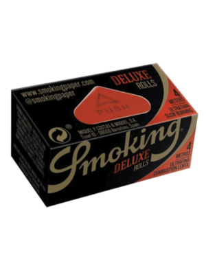 smoking-deluxe-roll-uni.png Rolos Smoking Deluxe (4m) - Caixa Completa (24 rolos)